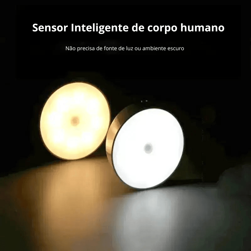 Smart Light - Luz com Sensor Inteligente - Loja Boom